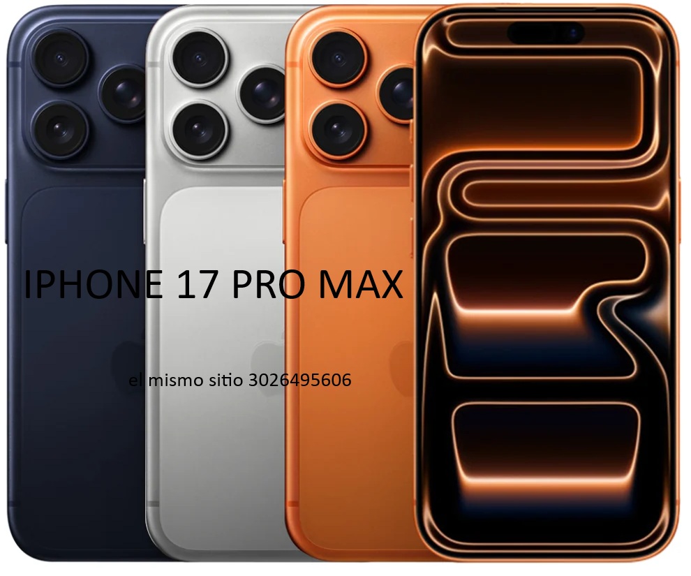 uc IPHONE 17 PRO MAX E-SIM 256GB/12